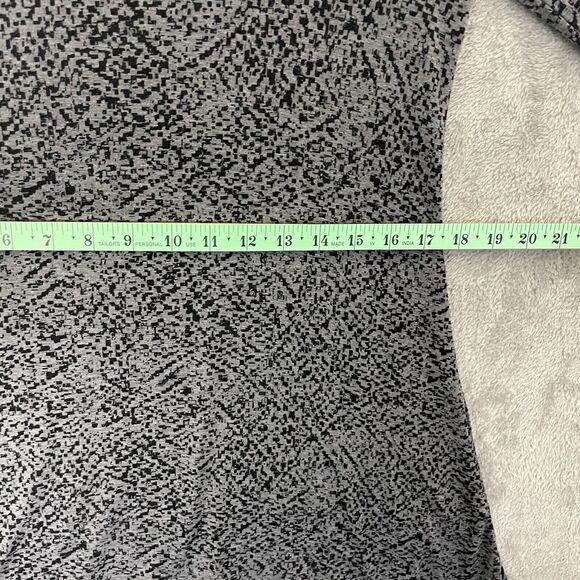 Cuddl Duds T Shirt Dress Women's Gray Long Sleeve Cowl Neck Stretch SZ/M - Picture 7 of 12